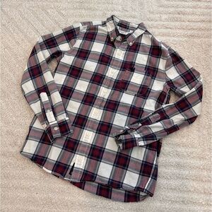 Abercrombie kids Boys Plaid Button Up Long Sleeve - Size 15/16